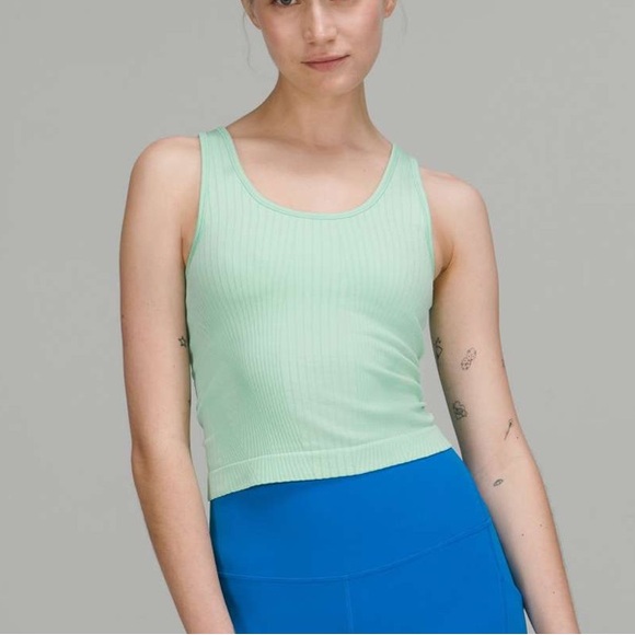 Lululemon Ebb to Street Cropped Tank Top - Picture 1 of 7
